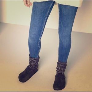 Birkenstock Boston Suede Clogs